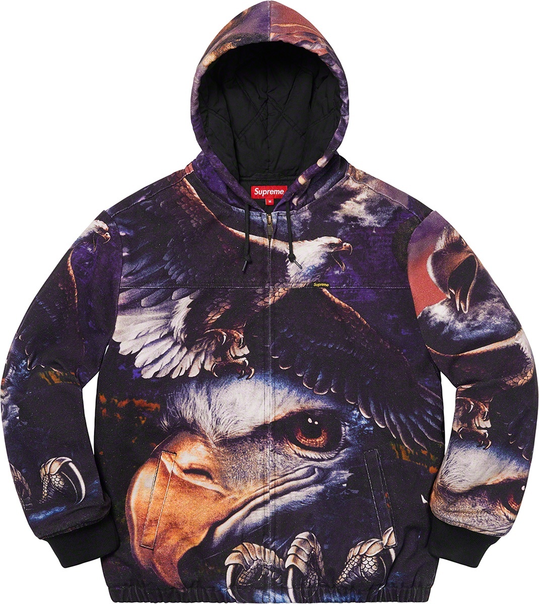 Eagle Hooded Work Jacket view 7